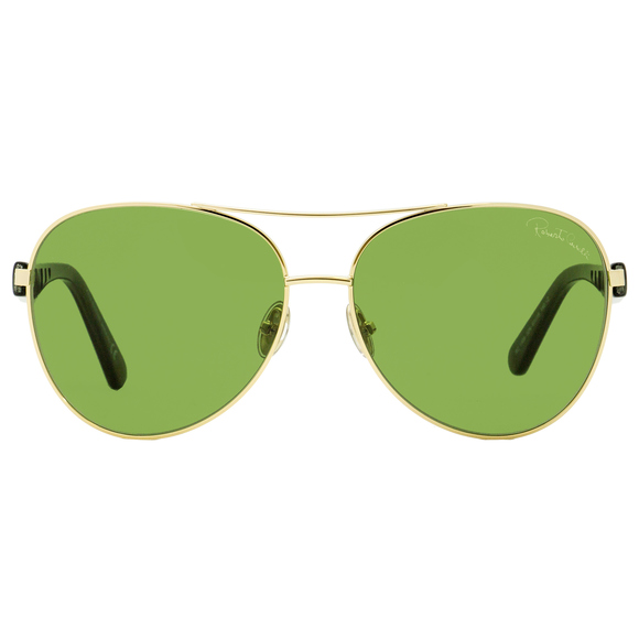 Roberto Cavalli Pilot Sunglasses RC1108 32N Gold/Transparent Gray 61mm 1108 - Picture 2 of 2